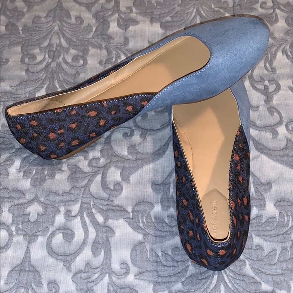 Vicky Mixed Material Flat